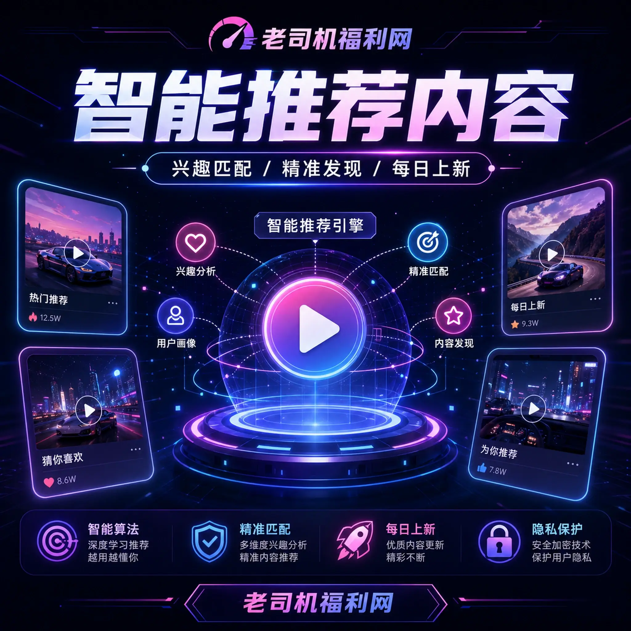 老司机兴趣匹配推荐与兴趣标签